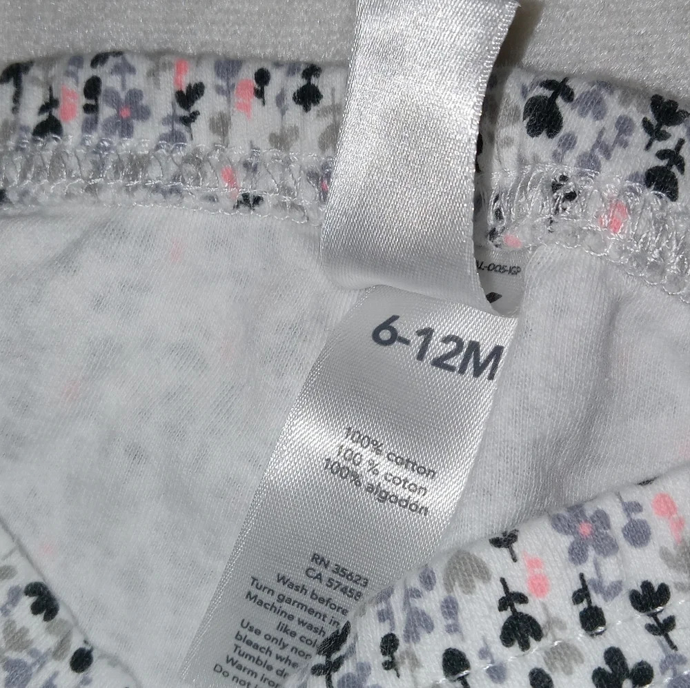 5 for $10 Carter's/Gymboree 6-12M Baby Girl Pull On Pants - Picture 2 of 6